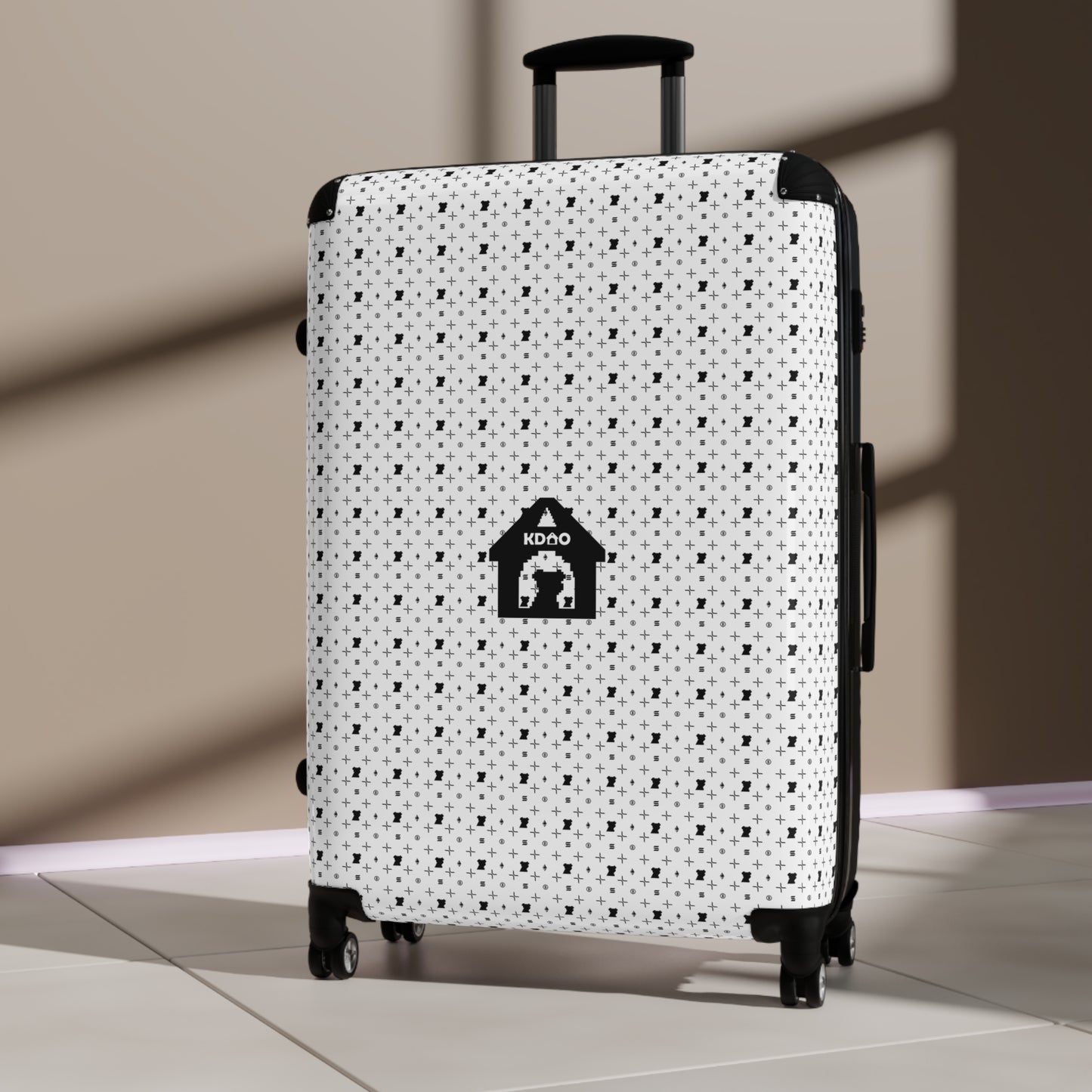 TCK KDAO Suitcases (White)