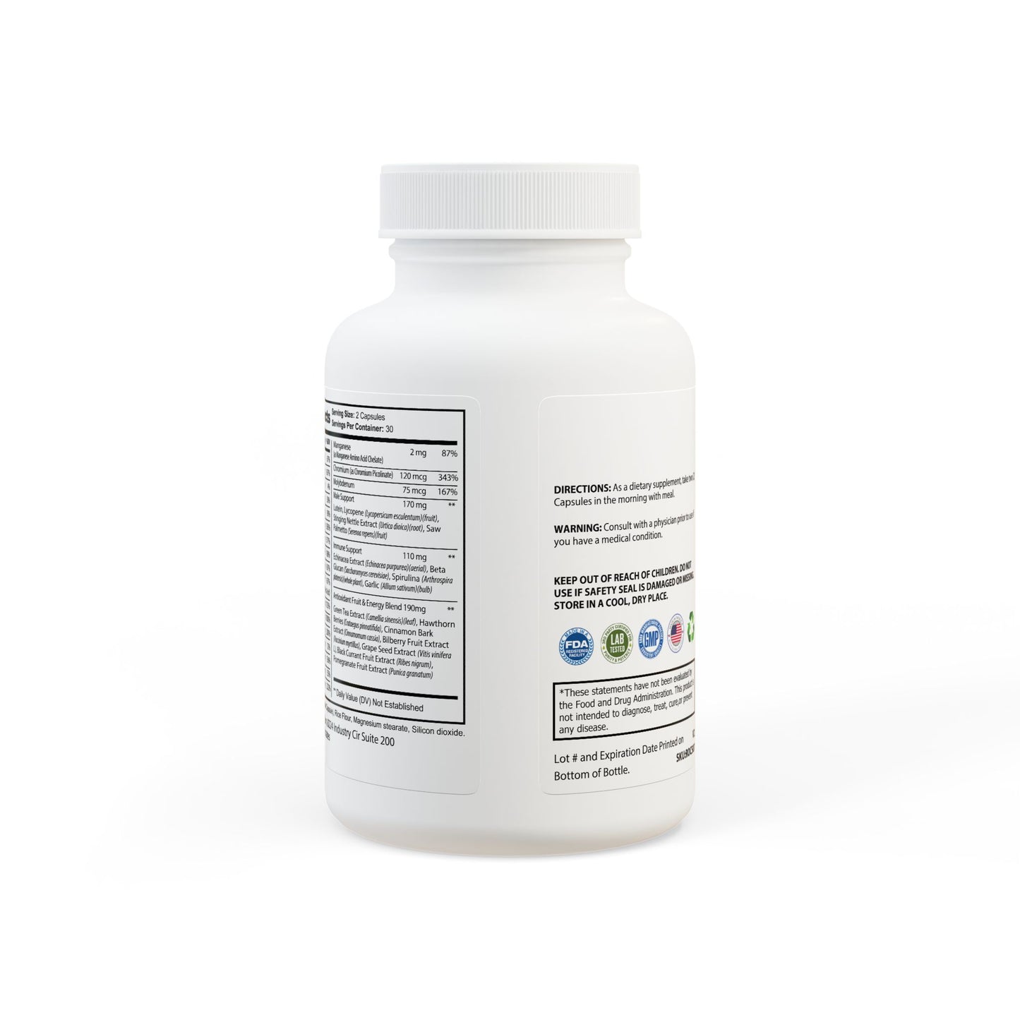 KDAO Multivitamin for Men Supplement (60 Capsules)
