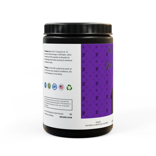 KDAO BCAA Supplement, Grape (325g, 11.46oz, 50 servings)