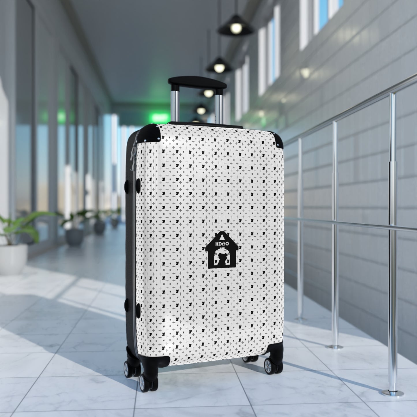 TCK KDAO Suitcases (White)