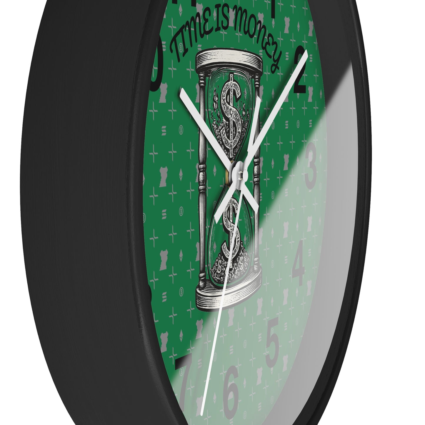 Time Is Money Wall Clock