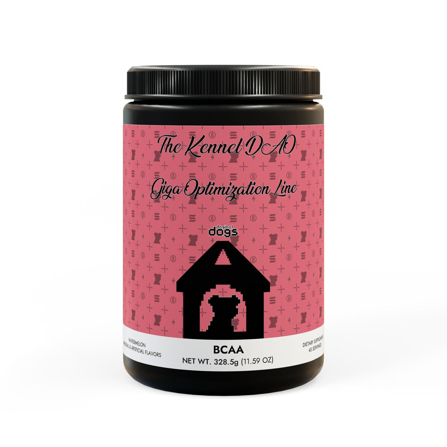 KDAO BCAA Supplement, Watermelon (325g, 11.46oz, 45 servings)