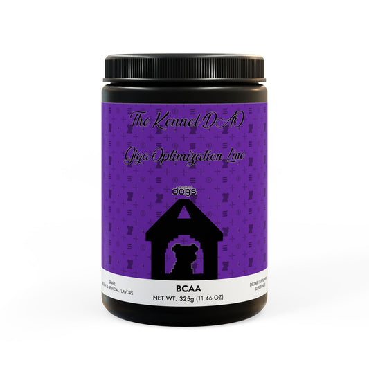 KDAO BCAA Supplement, Grape (325g, 11.46oz, 50 servings)