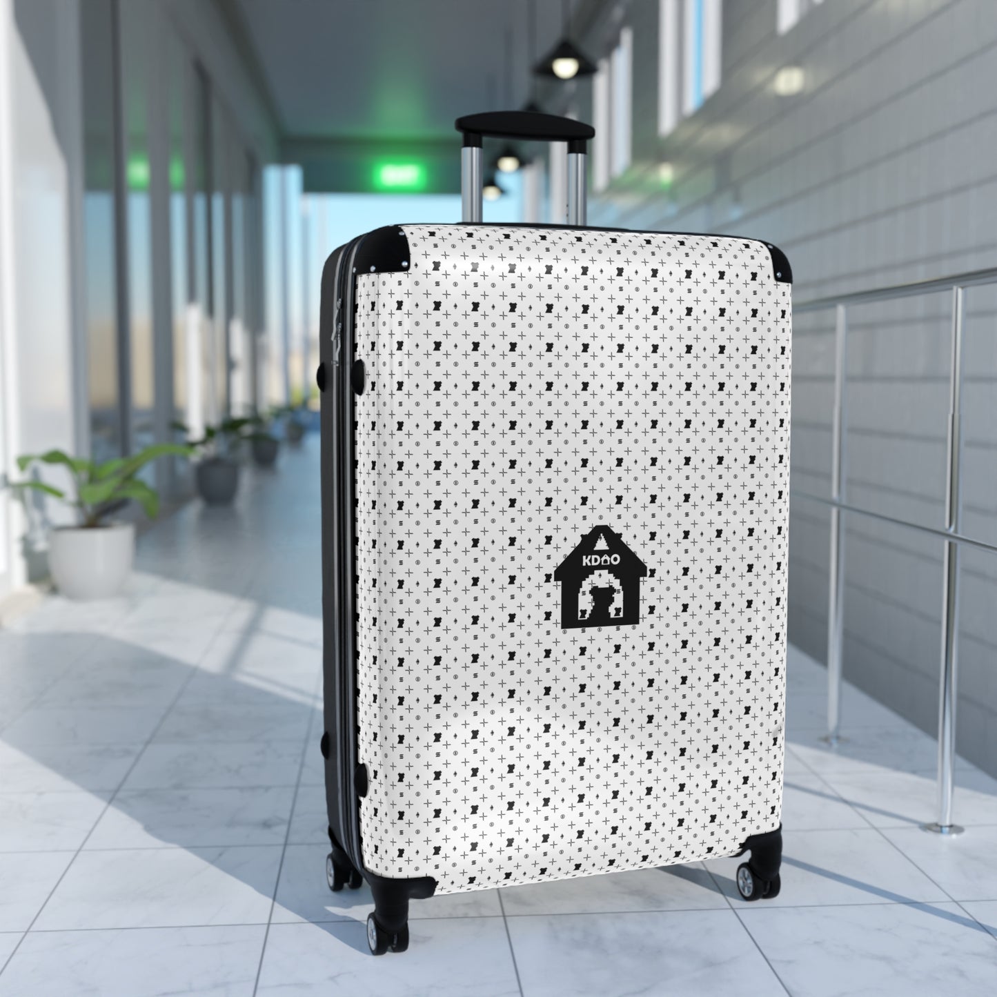 TCK KDAO Suitcases (White)