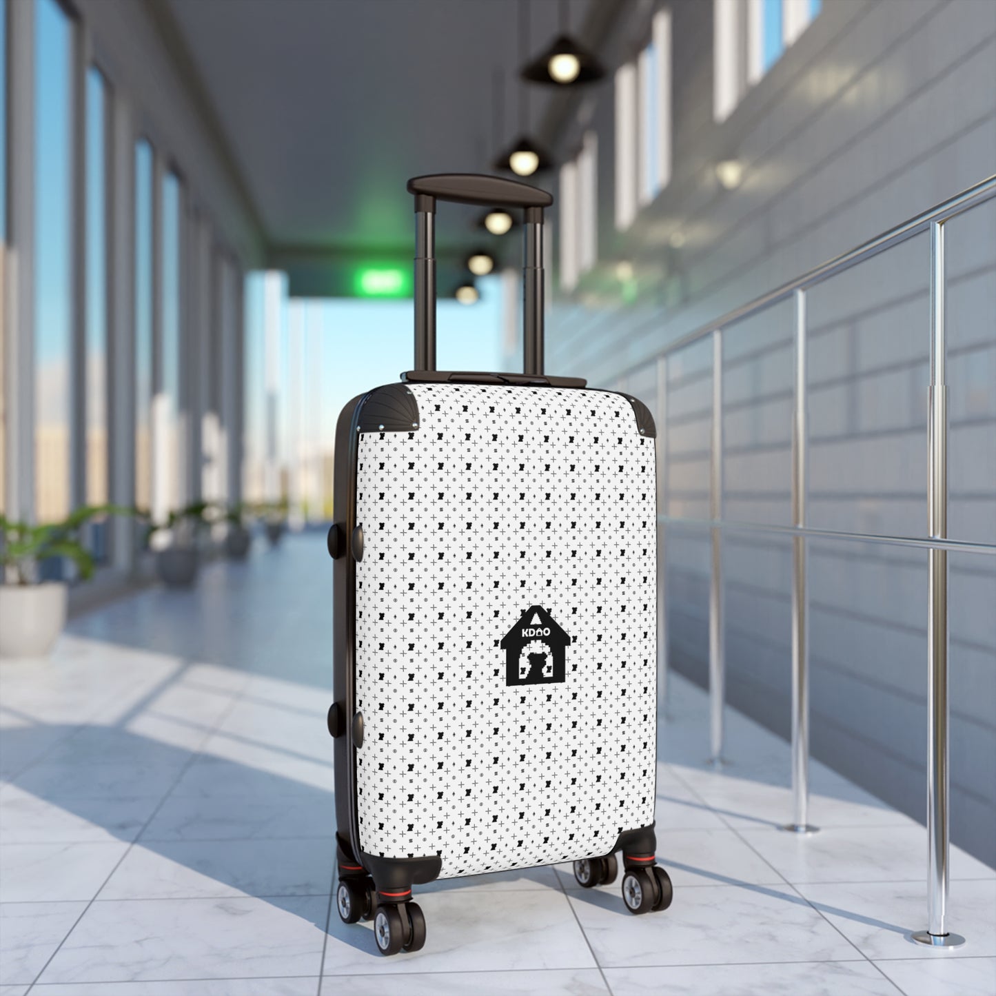TCK KDAO Suitcases (White)