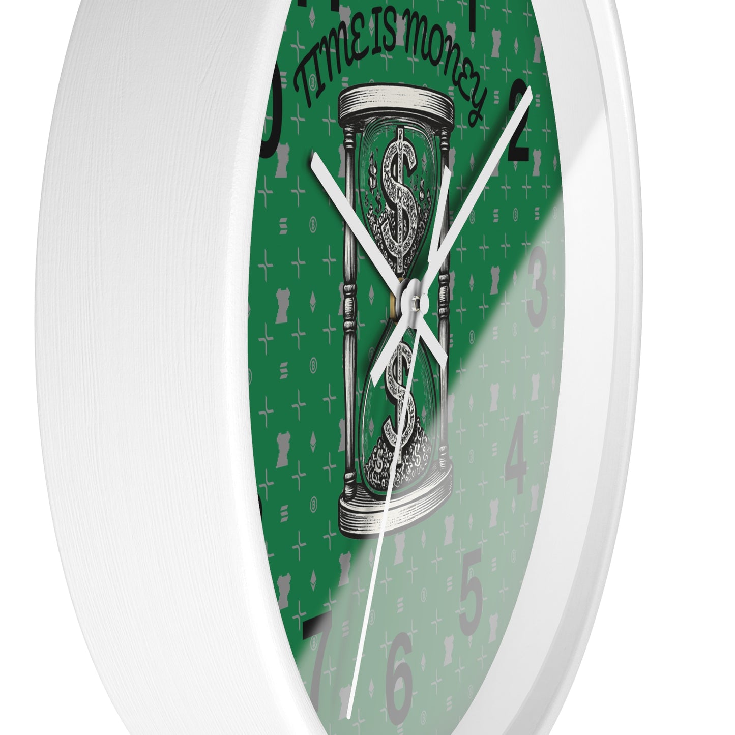 Time Is Money Wall Clock