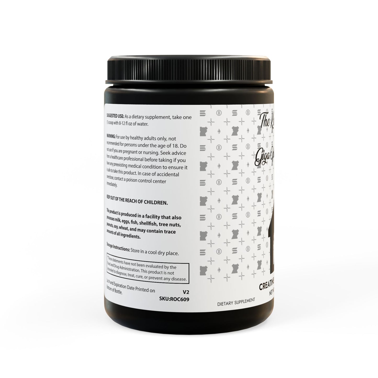 KDAO ~ Creatine Monohydrate Supplement (300g, 10.58oz)