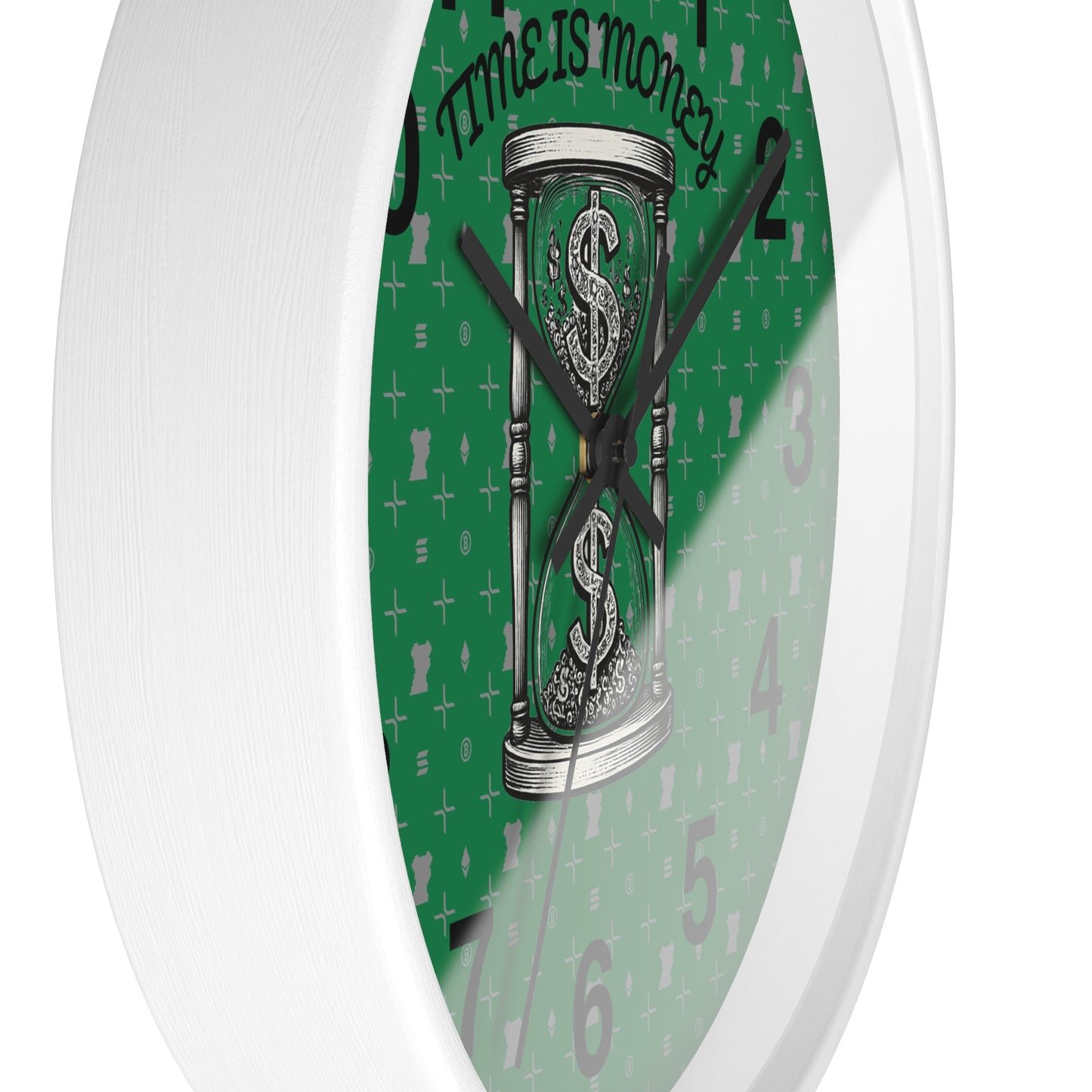 Time Is Money Wall Clock