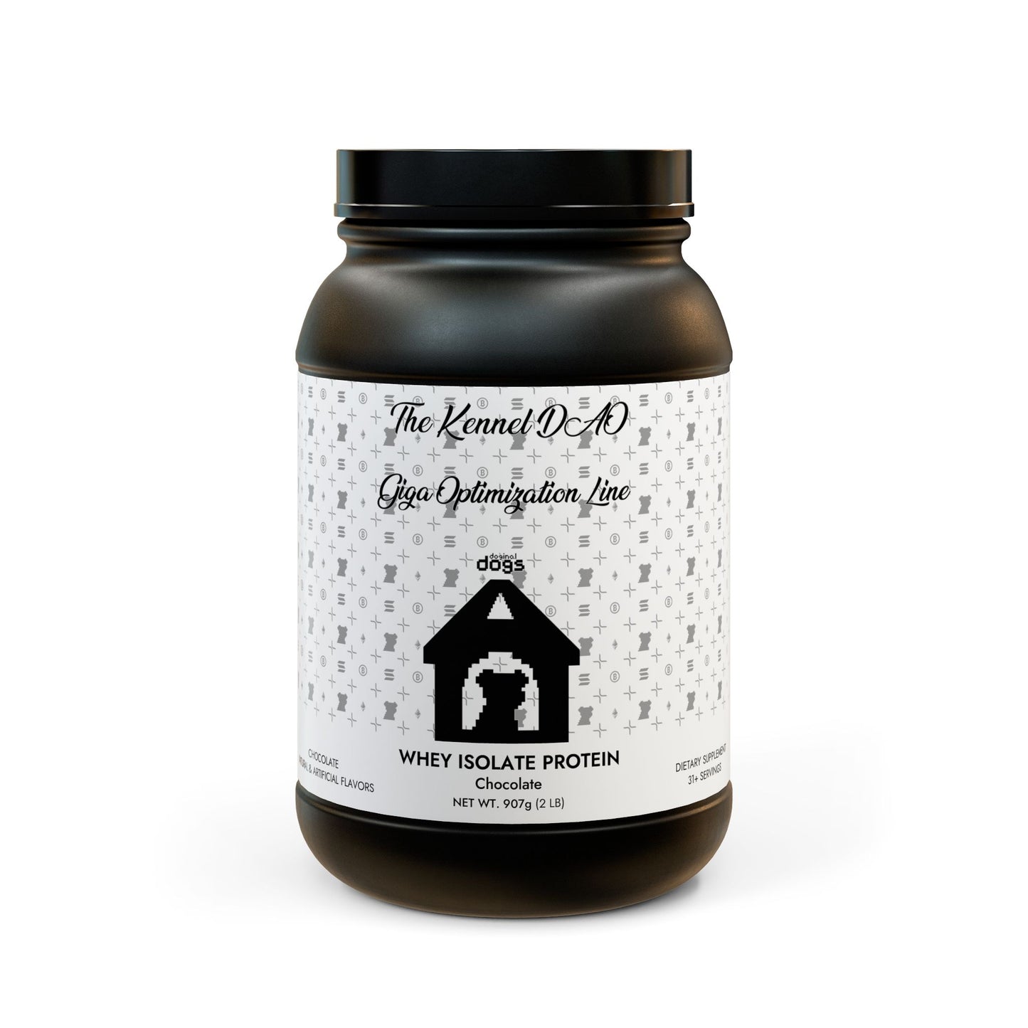 KDAO Whey Isolate Protein Supplement (907g, 2lb)