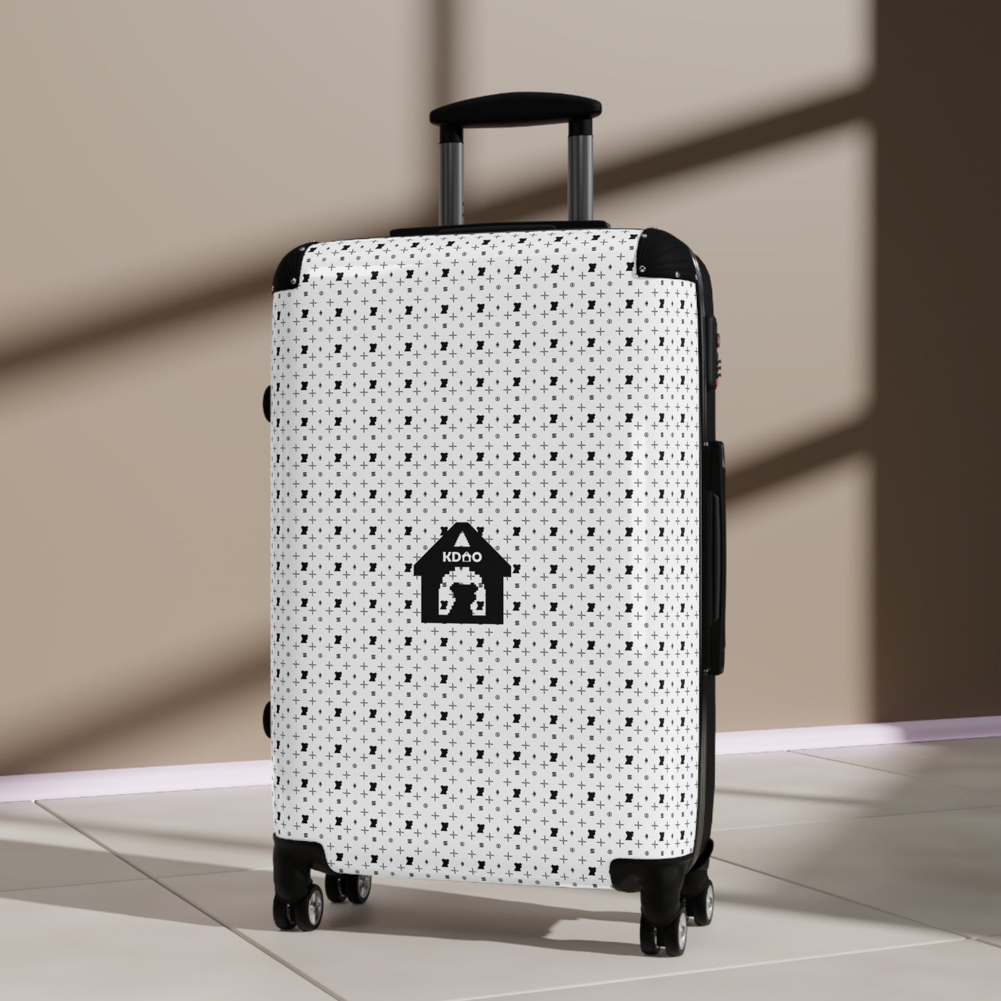TCK KDAO Suitcases (White)