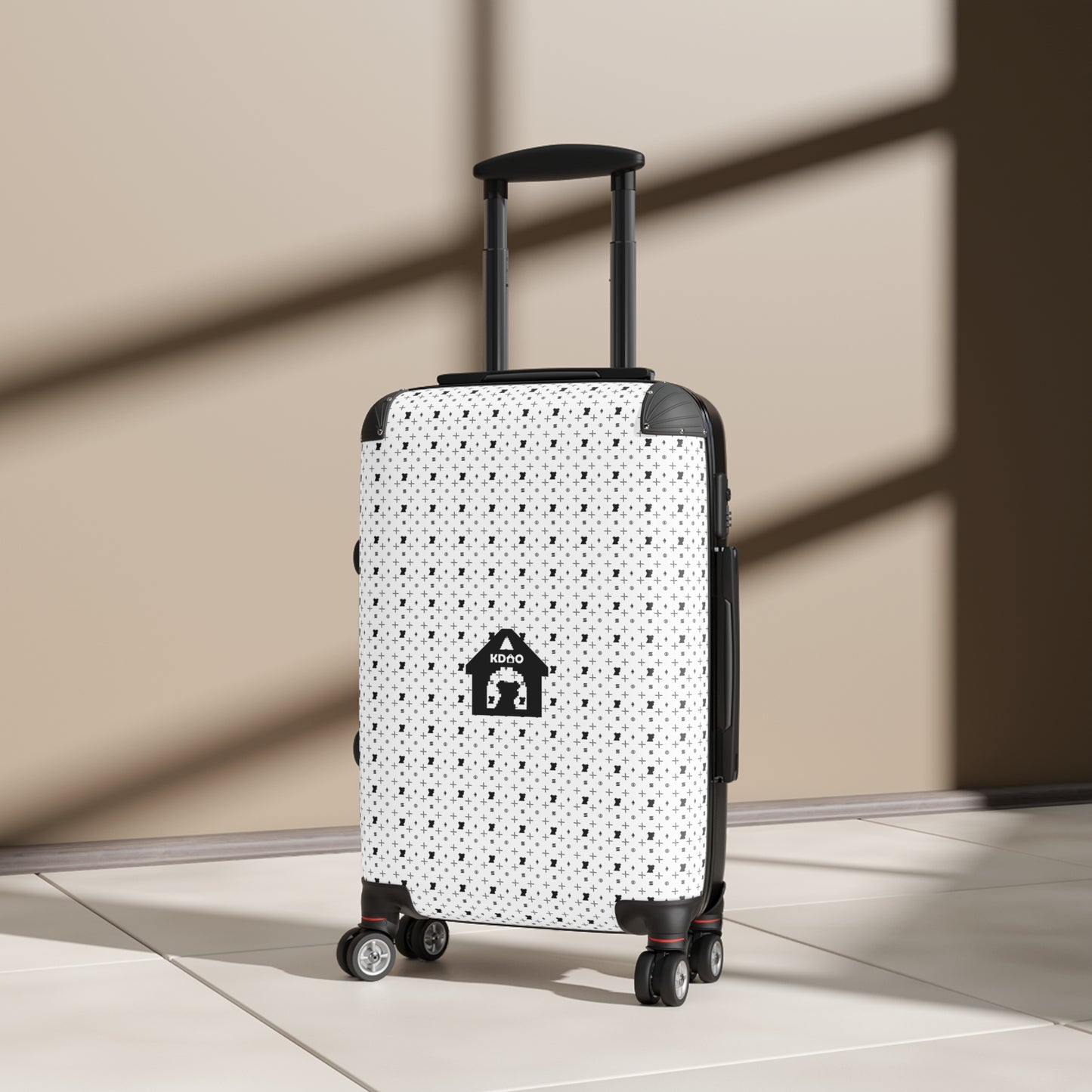 TCK KDAO Suitcases (White)