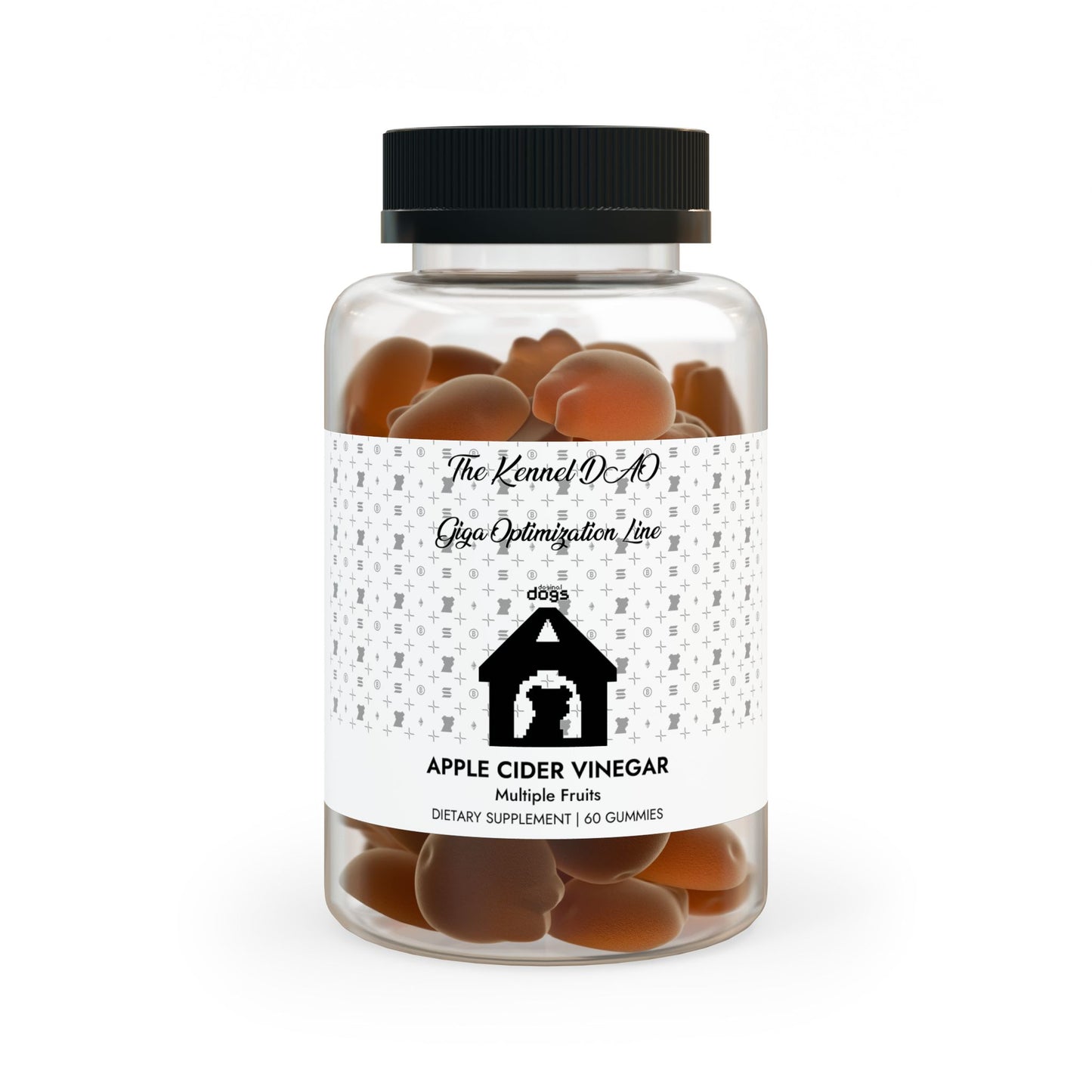 KDAO Apple Cider Vinegar Gummies (60 Gummies)